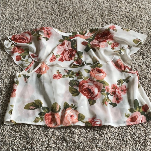 Show Me Your Mumu Treasure Lace-Up Blouse - Picture 5 of 5